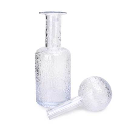 GA26037	 D4.7"H15.7" - GLASS BOTTLE WITH LID