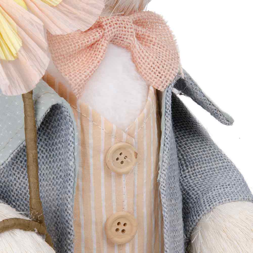 NE01004A2	 L8.66"W10.63H28.7" - EASTER RABBIT