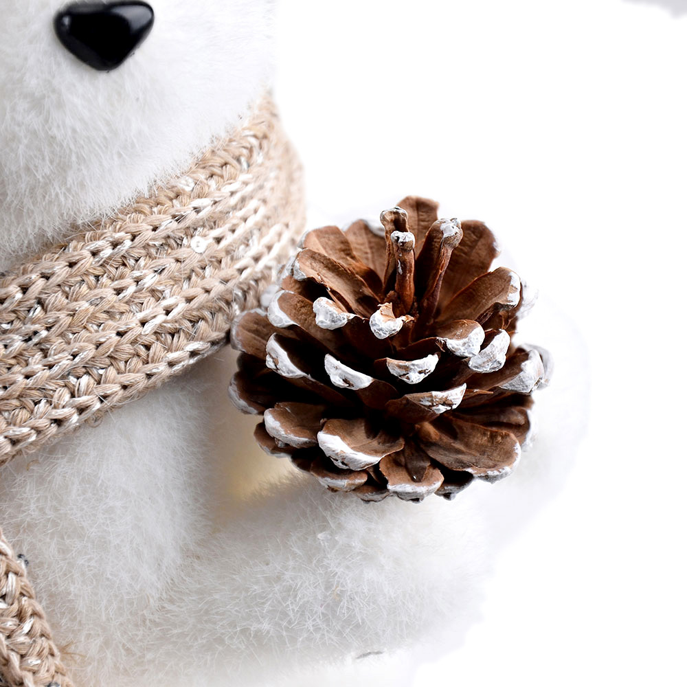 SC08027WH	 L10''W6''H12''CHRISTMAS ACCESSORY