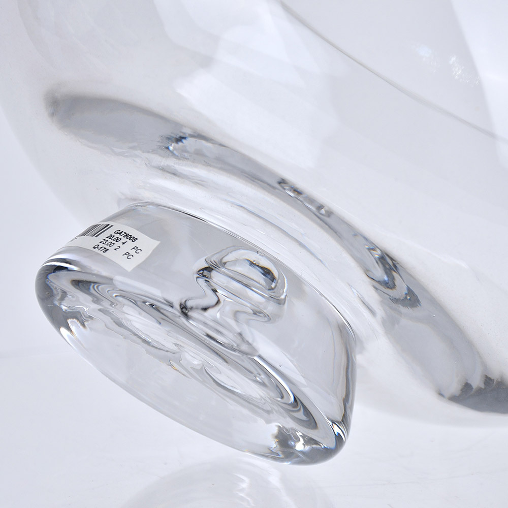 GA78008	 D10''H7''GLASS VASE