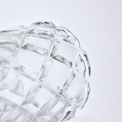 GA78043	 D6''H11''GLASS VASE