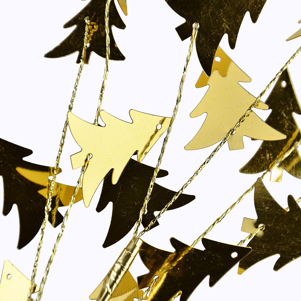OC18004GD	 L12''W4''H1''CHRISTMAS LEAFS