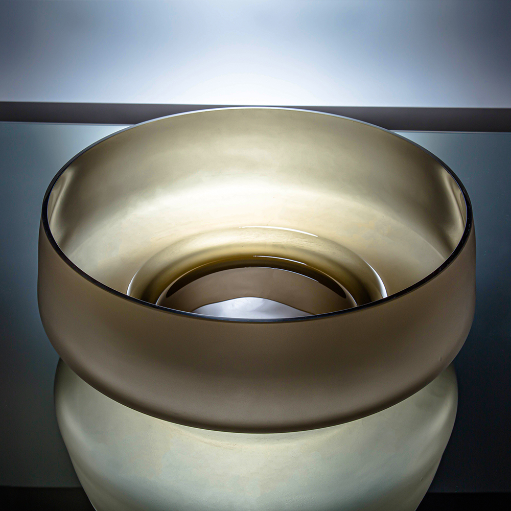 D13.8"H5.1" - GLASS BOWL