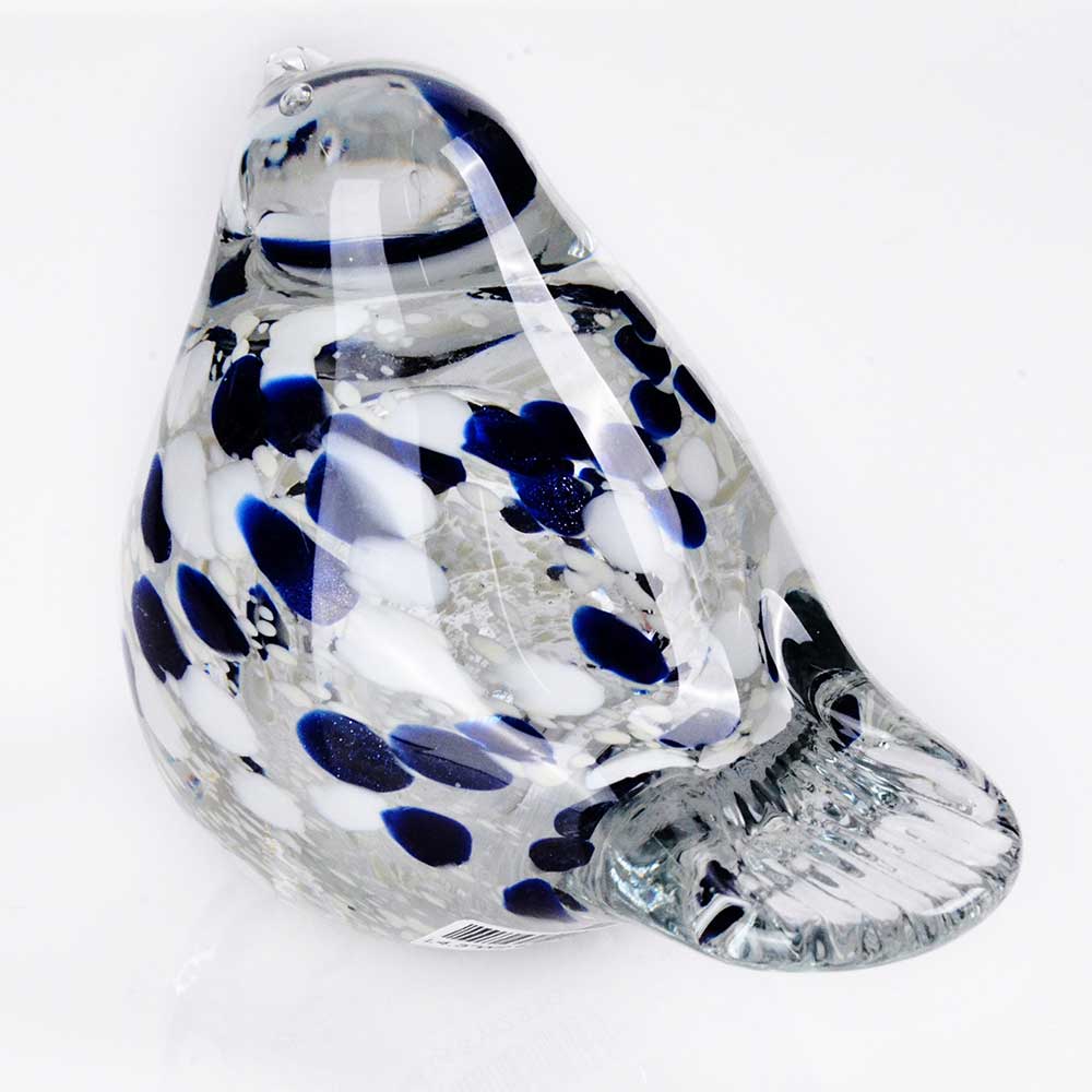 GE53007MT	 L4.3"W2.8"H3.1" - GLASS BIRD