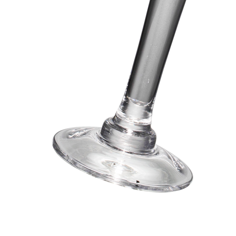 10003	 D5.9"H11.8" - GLASS CANDLEHOLDER