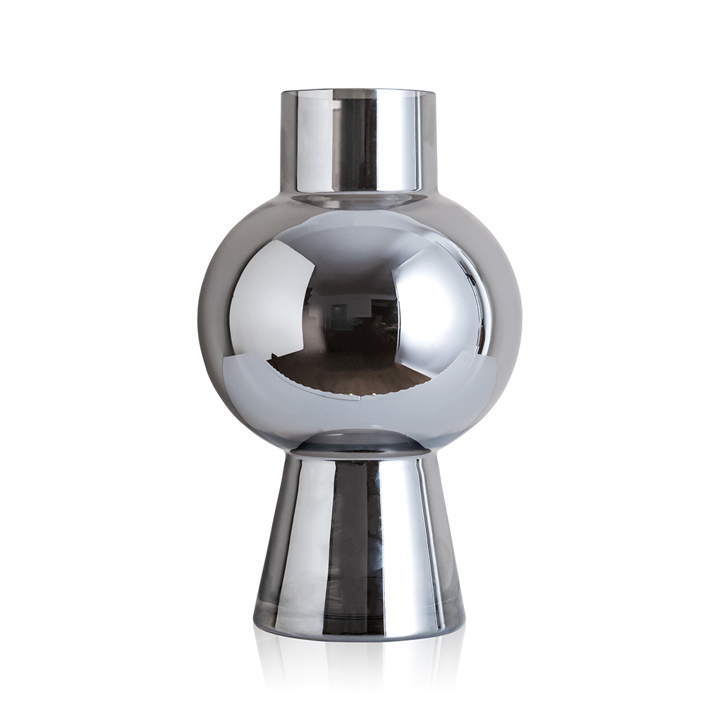 D6.3"H10.63" - MODERN GLASS VASE