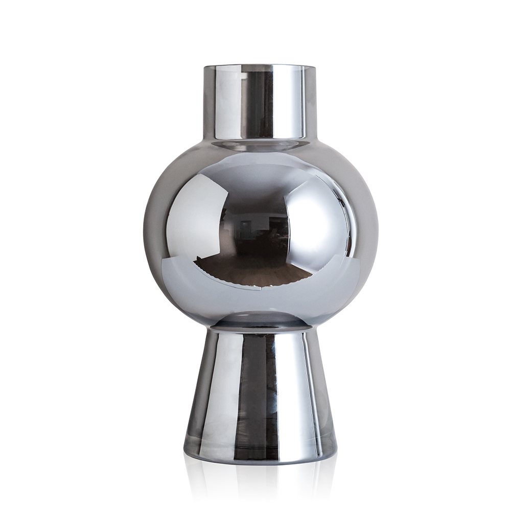 D6.3"H10.63" - MODERN GLASS VASE