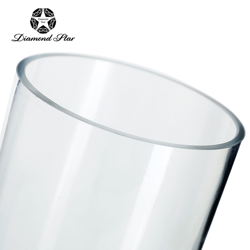 60013	 D4"H8" - CLEAR GLASS CYLINDER VASE
