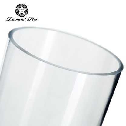60013	 D4"H8" - CLEAR GLASS CYLINDER VASE