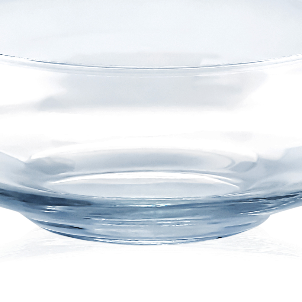 50001	 D8"H3" - CLEAR GLASS BOWL