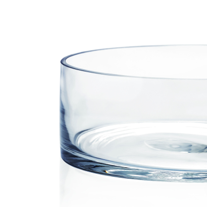 89011	 D8.5"H3" - CLEAR GLASS CYLINDER VASE