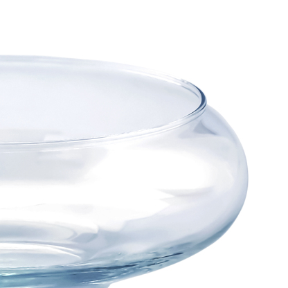 50001	 D8"H3" - CLEAR GLASS BOWL
