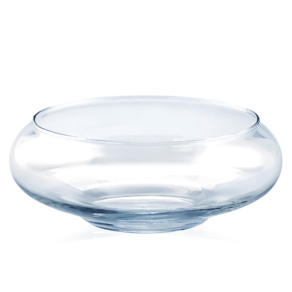 D8"H3" - CLEAR GLASS BOWL