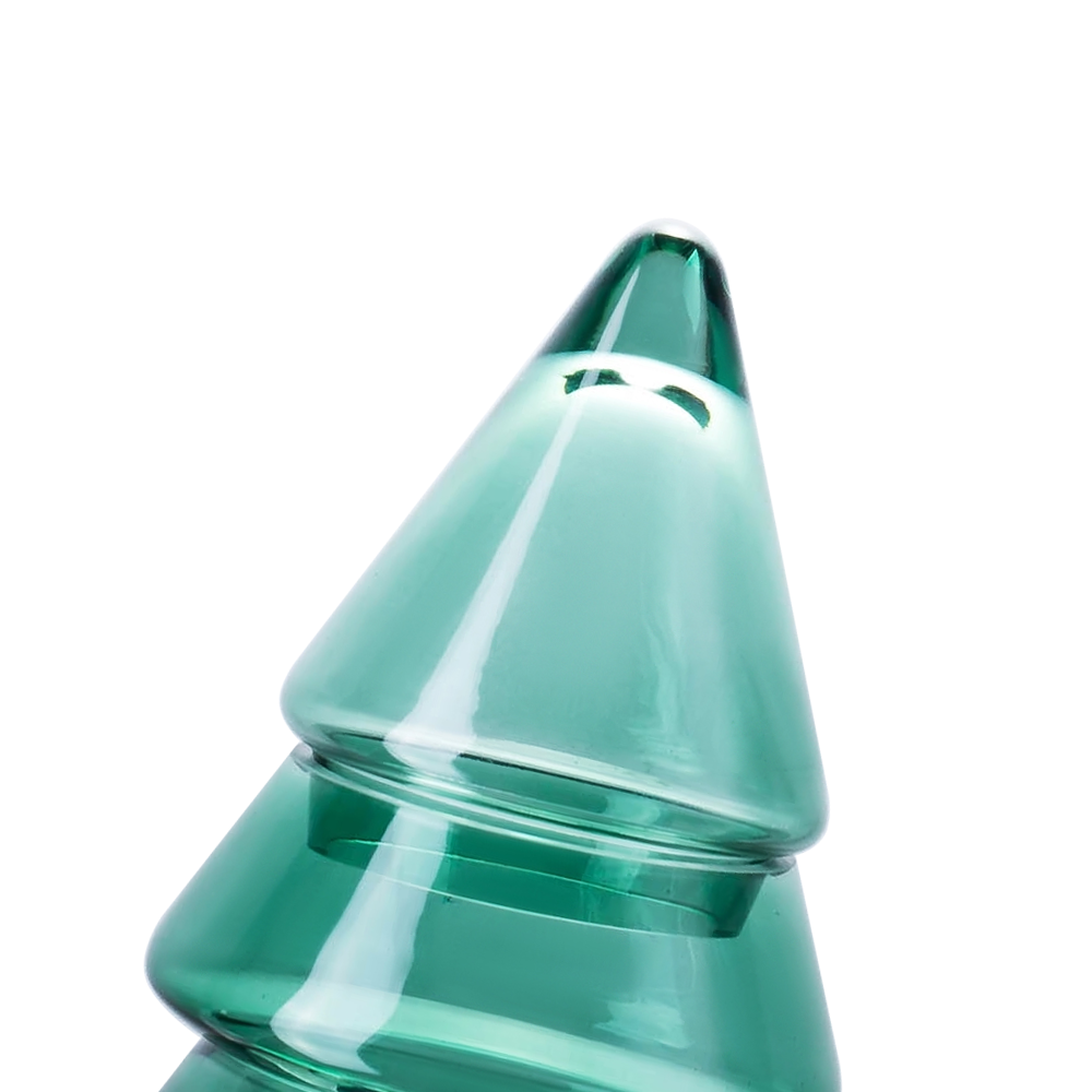11044	 D4.3"H7.1" - GLASS CHRISTMAS TREE