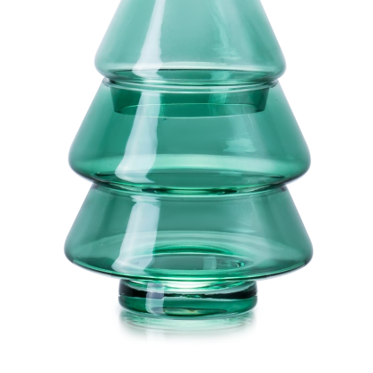 11044	 D4.3"H7.1" - GLASS CHRISTMAS TREE