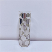 D4"H12"GLASS VASE
