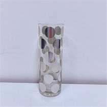 D4"H12"GLASS VASE