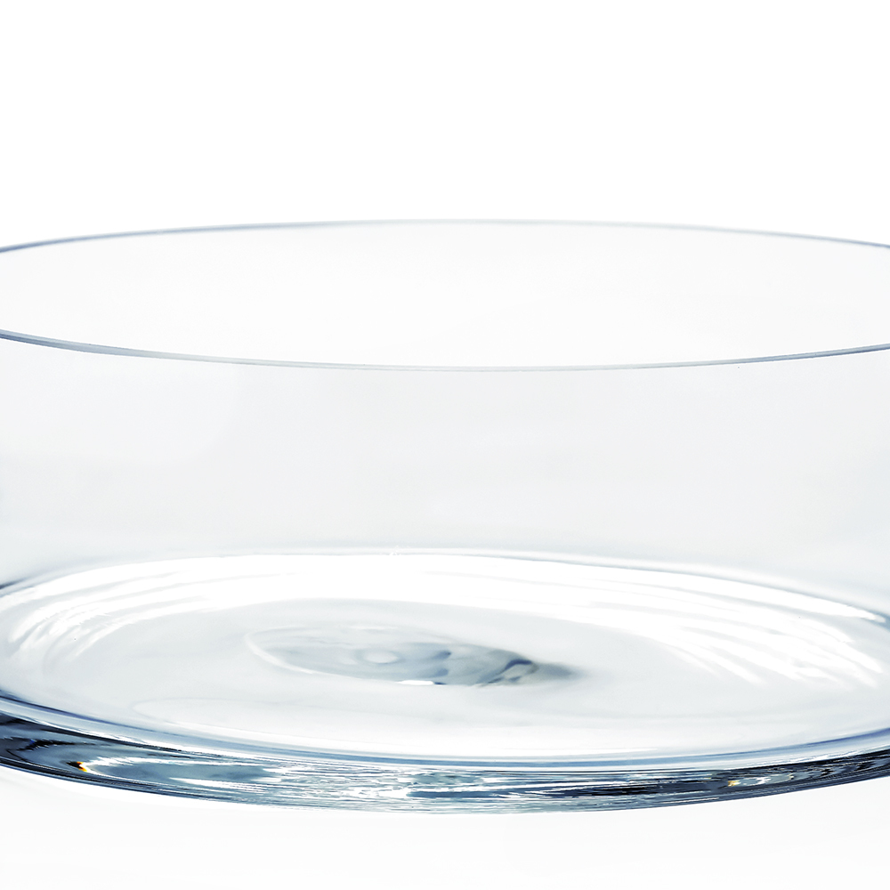 89011	 D8.5"H3" - CLEAR GLASS CYLINDER VASE