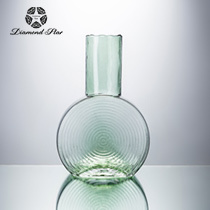 L6.5"W3"H9"GLASS VASE 12PC/CASE