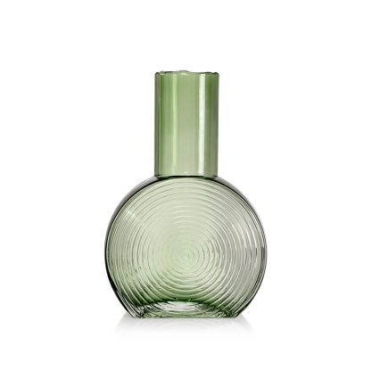 12138	 L6.5"W3"H9"GLASS VASE 12PC/CASE