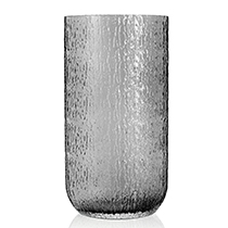12205	 L8.1W4.5H15.7" - GLASS VASE