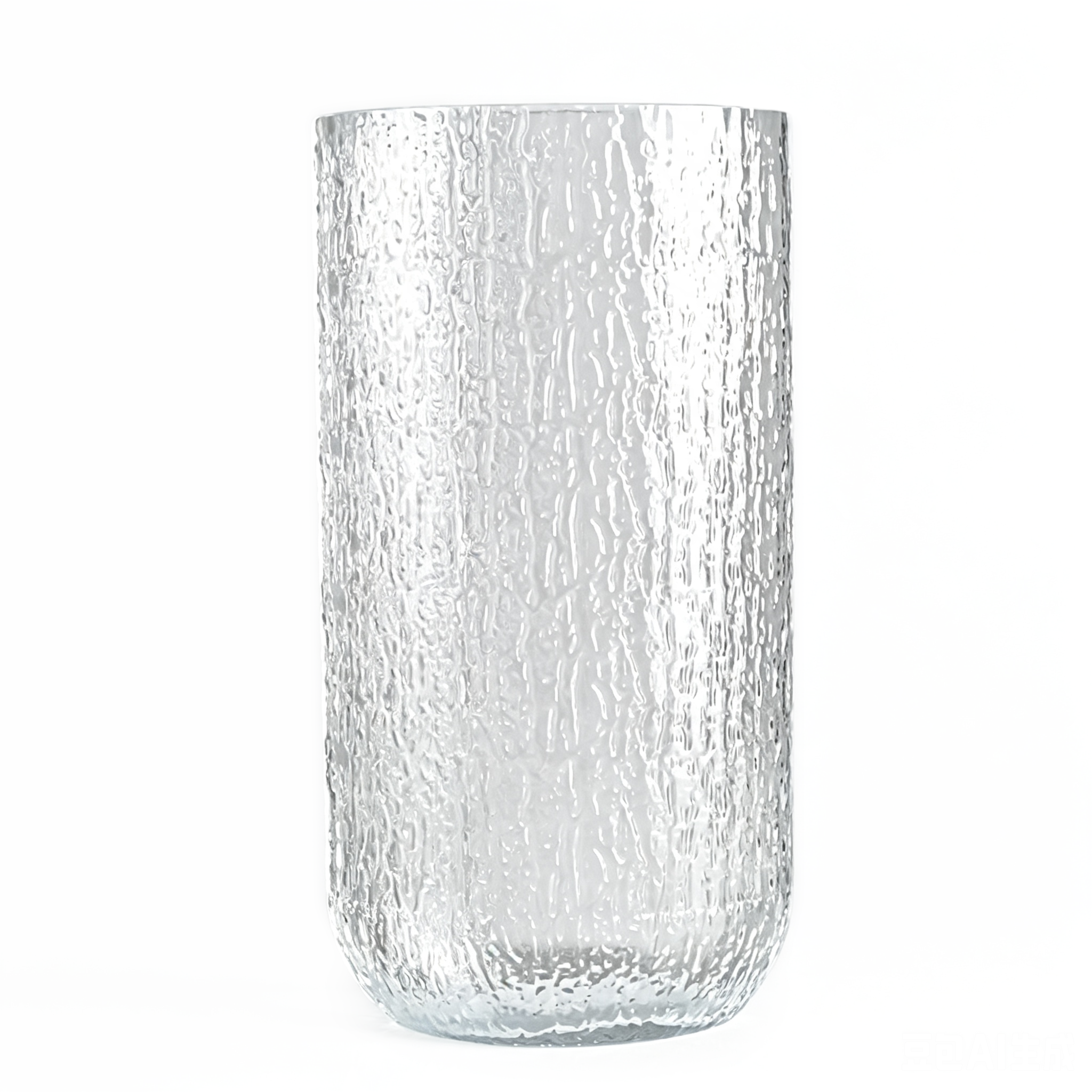 12256	 L8.1W4.5H15.7" - GLASS VASE