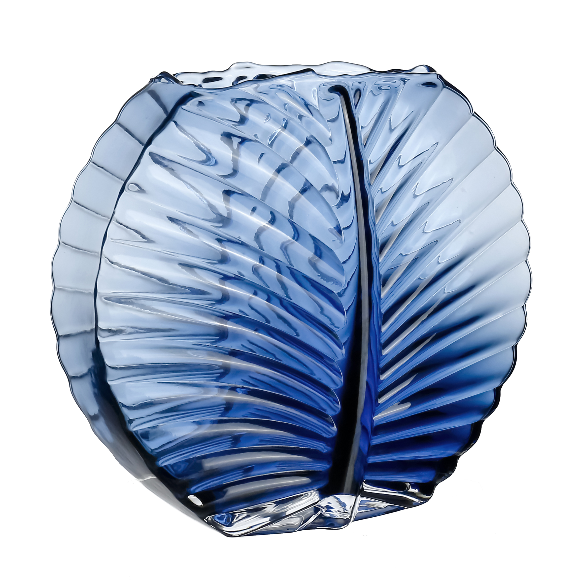 L9.8W3.5H8.9" - GLASS VASE