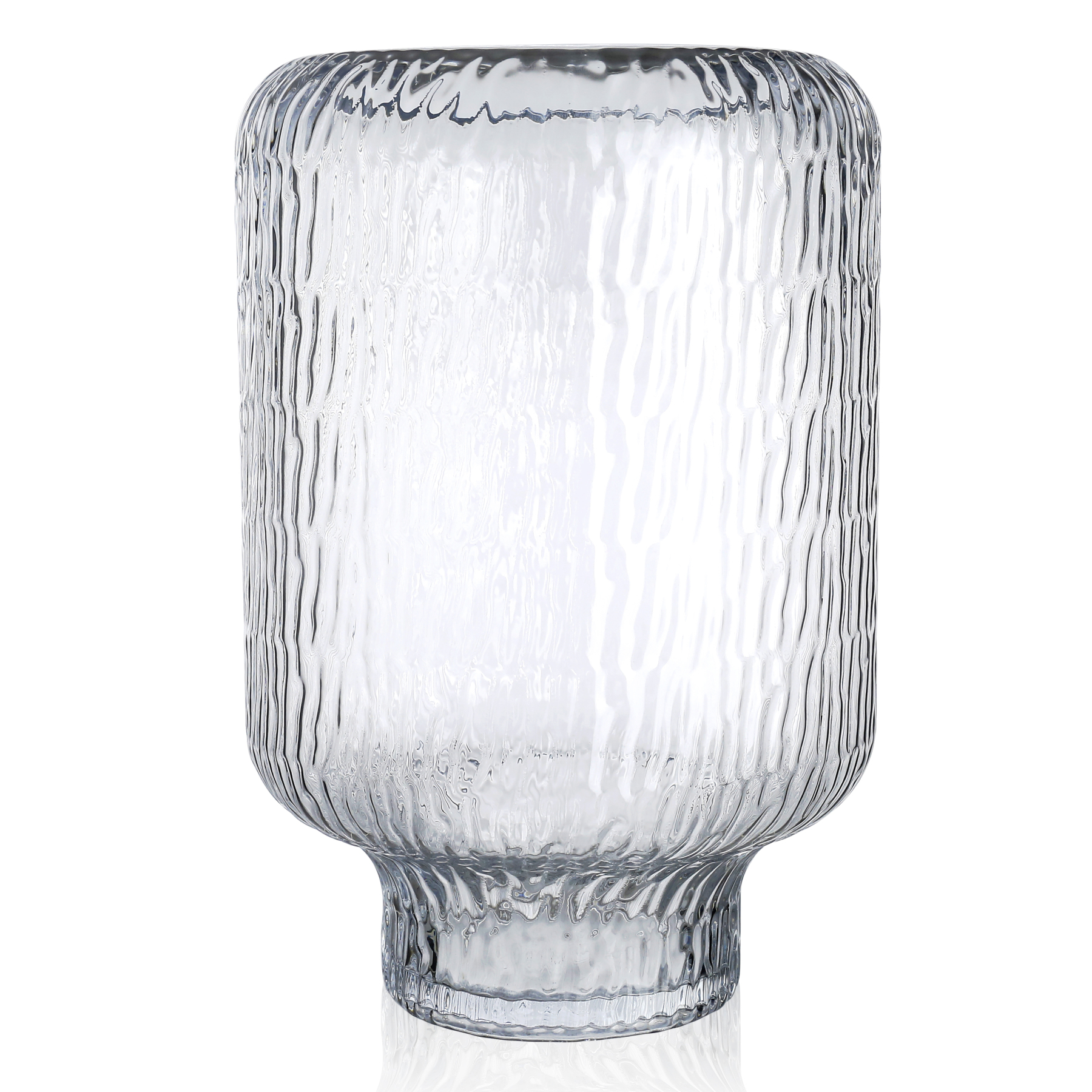 D8.7"H13" - GLASS VASE