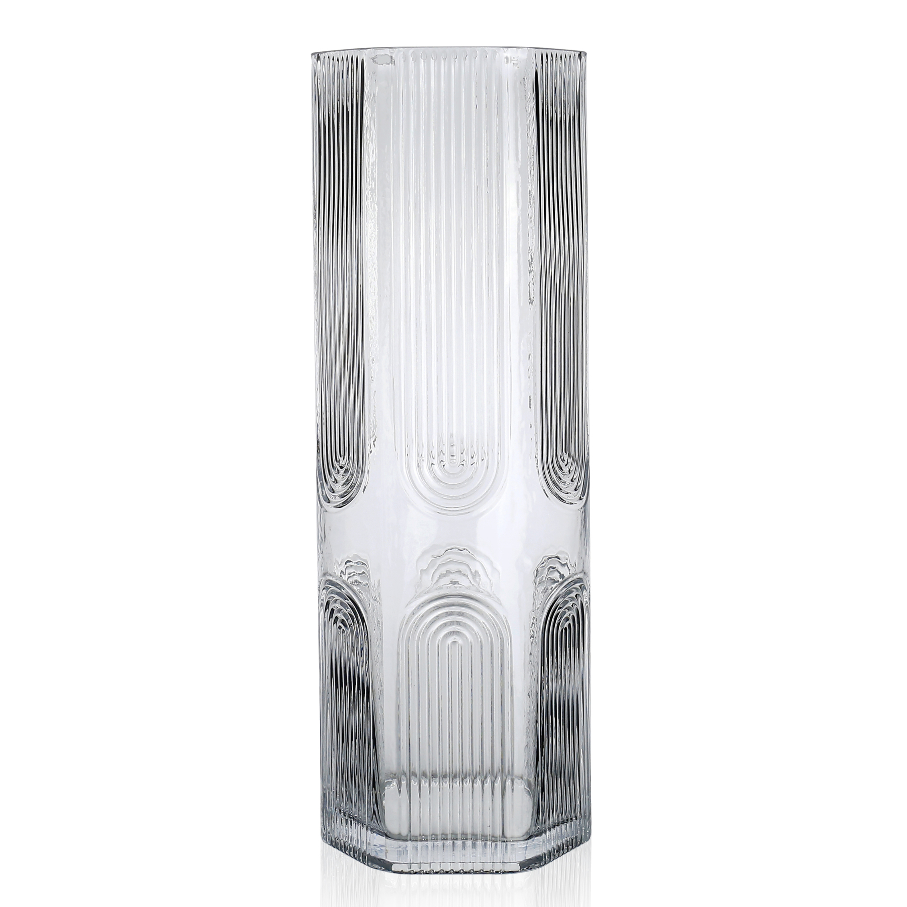 D4.9"H14" - GLASS VASE