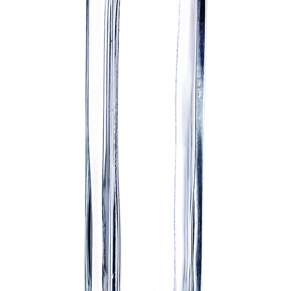 50016	 L1.5"W1.5H8" - SQUARE GLASS BUD VASE