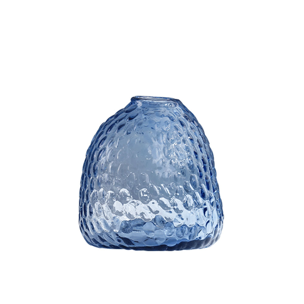 13025	 D4.7"H5.2" - GLASS VASE
