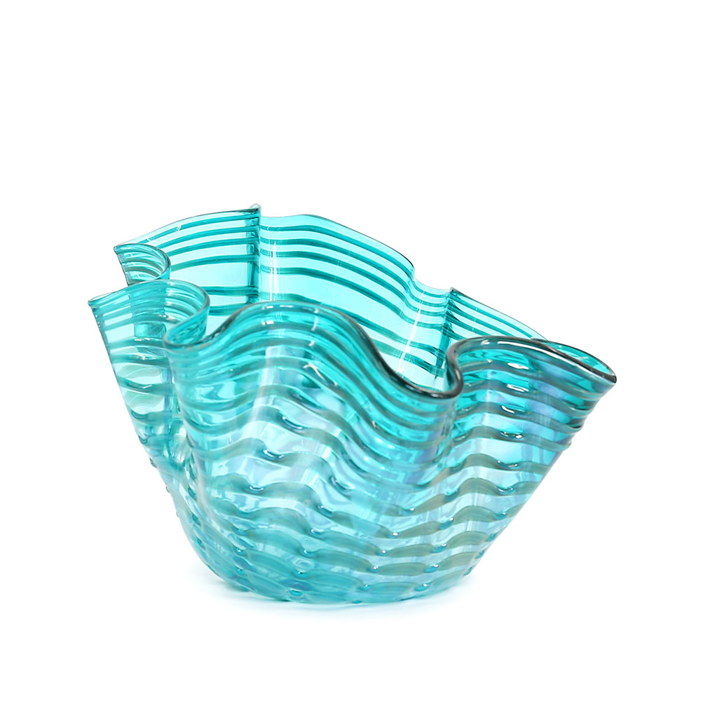 85600	 L12.5"W12"H8.5" - GLASS BOWL