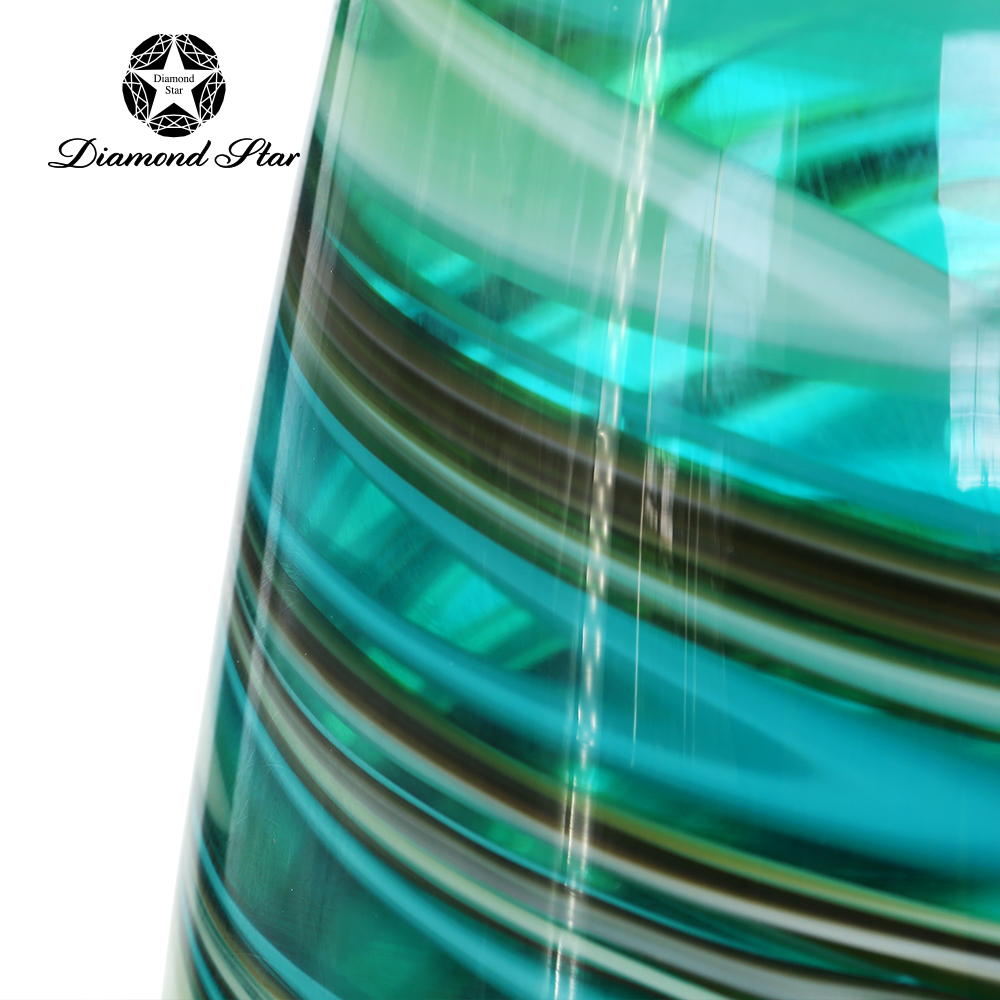 85190	 D7.5"H10.5" - GLASS VASE