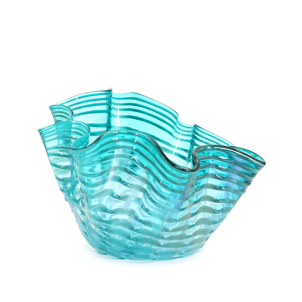 85600	 L12.5"W12"H8.5" - GLASS BOWL