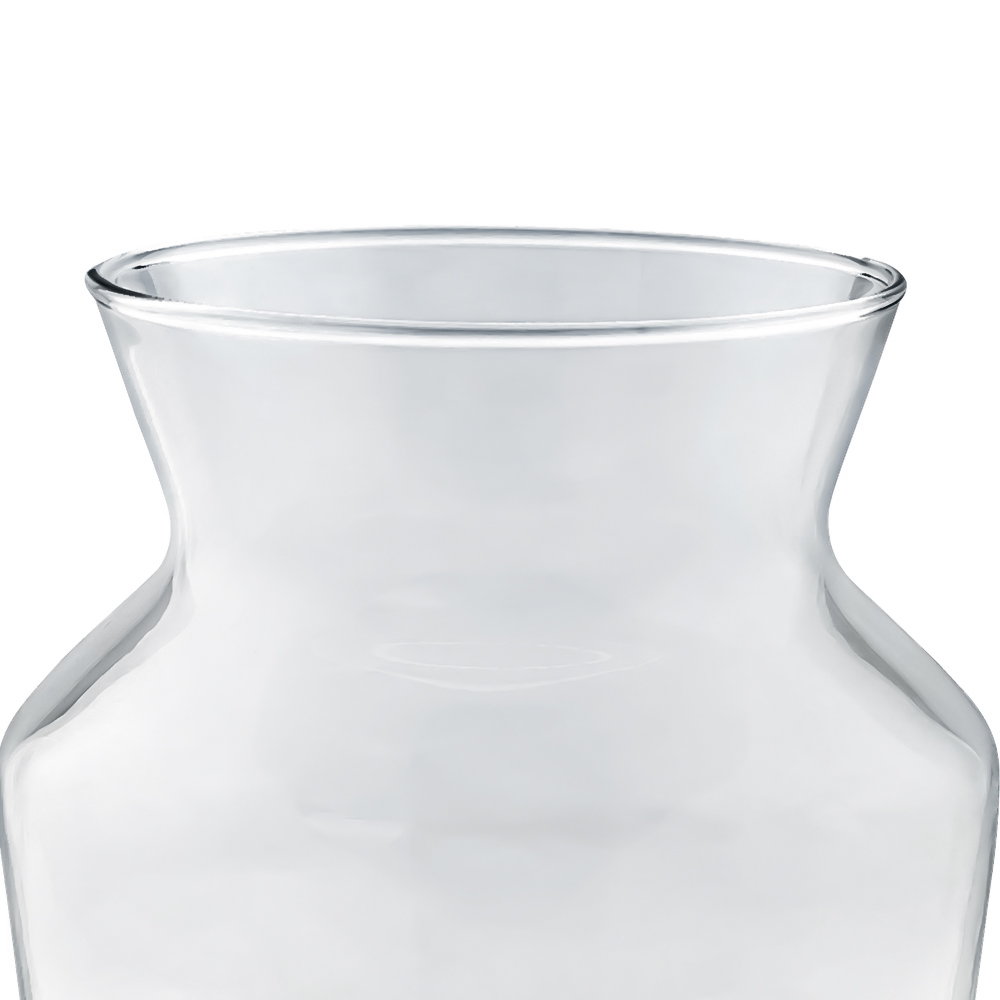 50003	 D4.5"H8" - CLEAR GLASS VASE