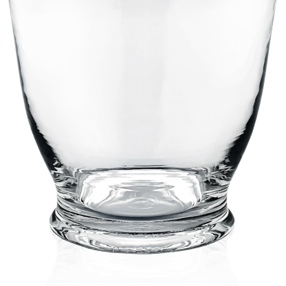 50003	 D4.5"H8" - CLEAR GLASS VASE