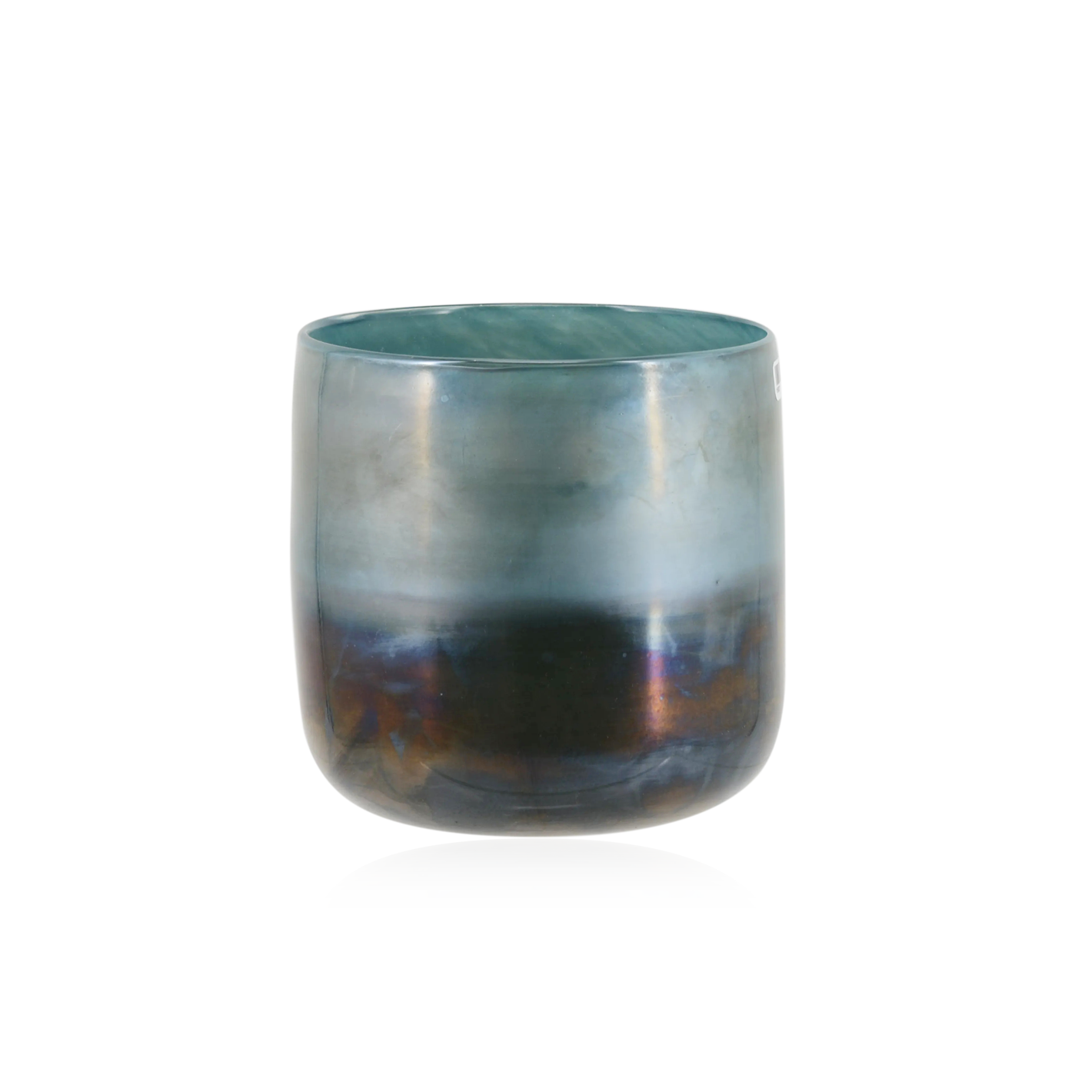 15007	 D6.3"H6.3" - GLASS VASE