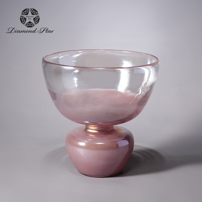 15023	 D7.5"7.5"GLASS VASE 6PC/CASE