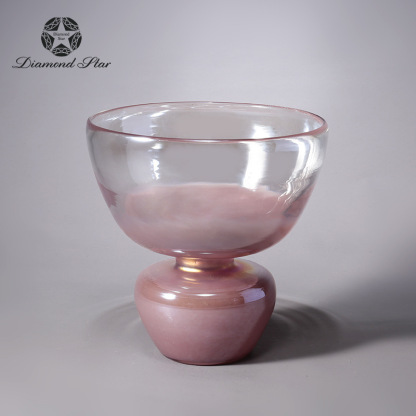 15023	 D7.5"7.5"GLASS VASE 6PC/CASE