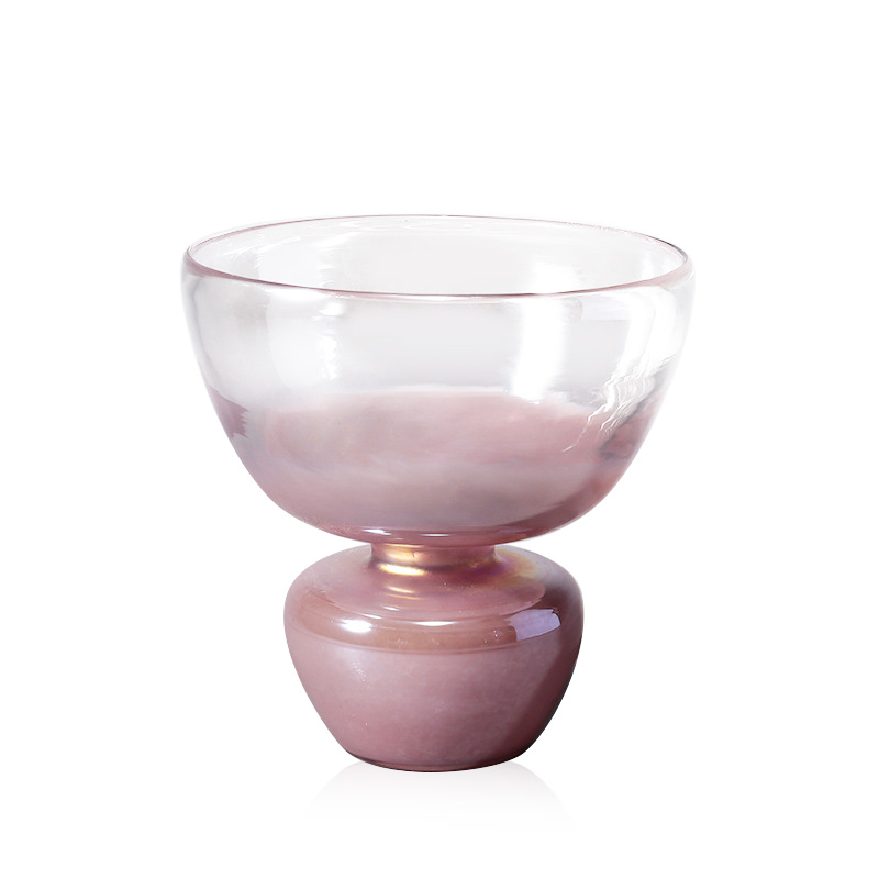 15023	 D7.5"7.5"GLASS VASE 6PC/CASE