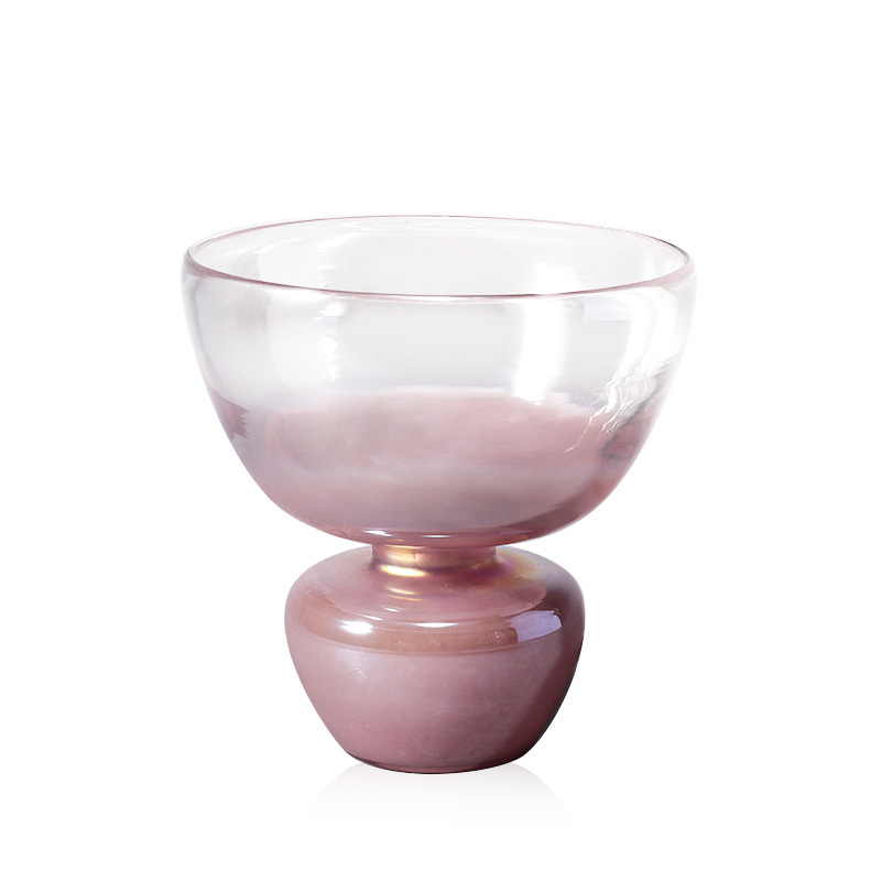 15023	 D7.5"7.5"GLASS VASE 6PC/CASE