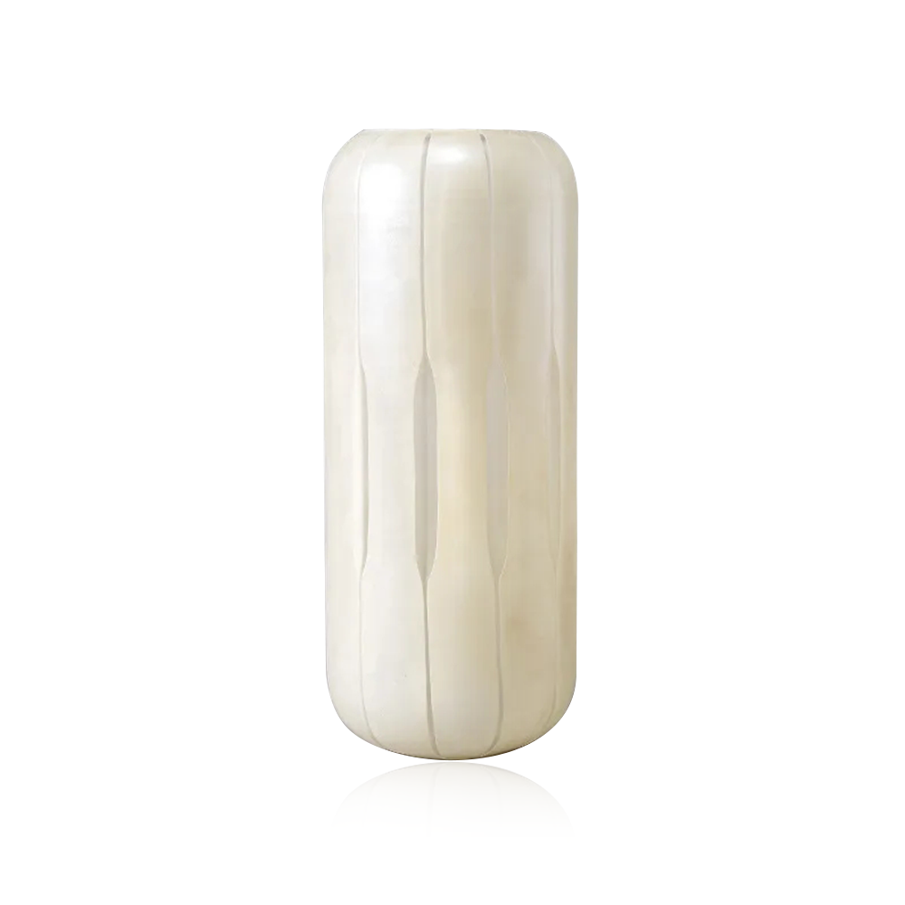 15033	 D5"H12" - ART GLASS VASE