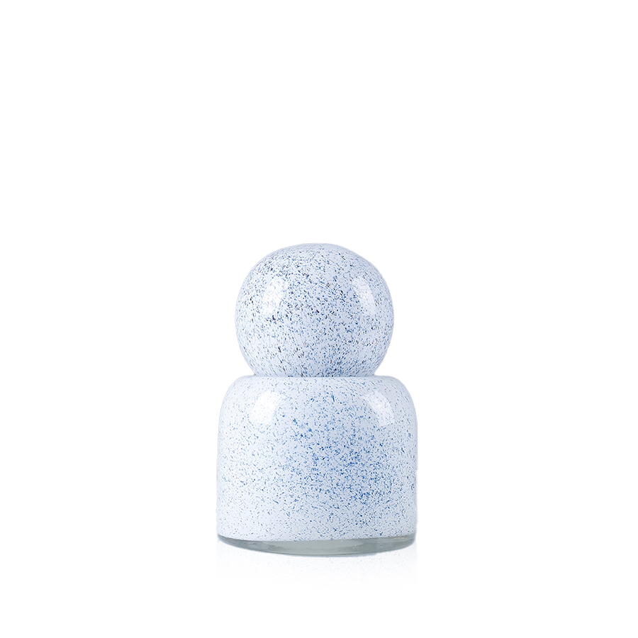 15055	 D5"H7.5"GLASS ACCESSORY 6PC/CASE