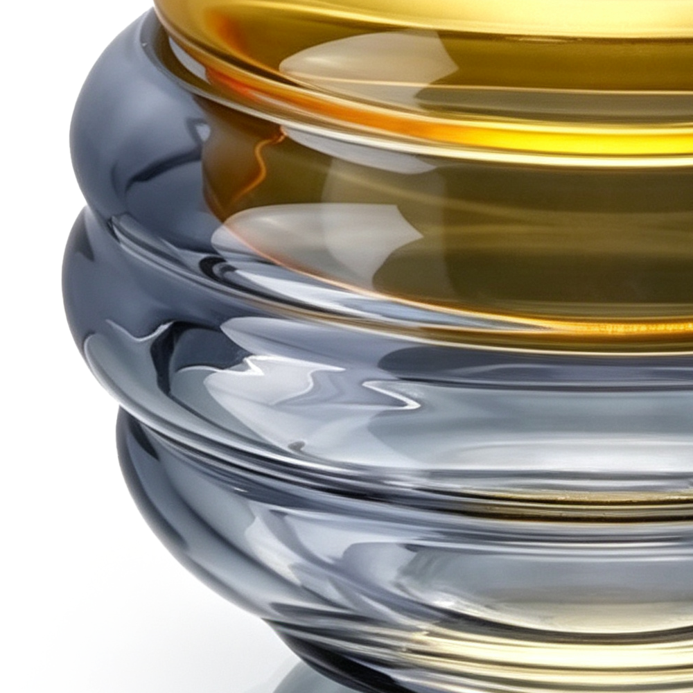 16050	 D6.3"H5.1" - GLASS SCULPTURE