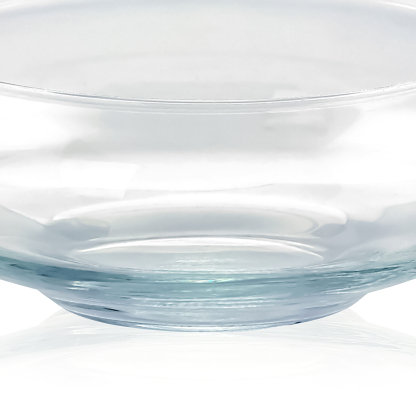 54001	 D9.5"H3.5" - CLEAR GLASS BOWL