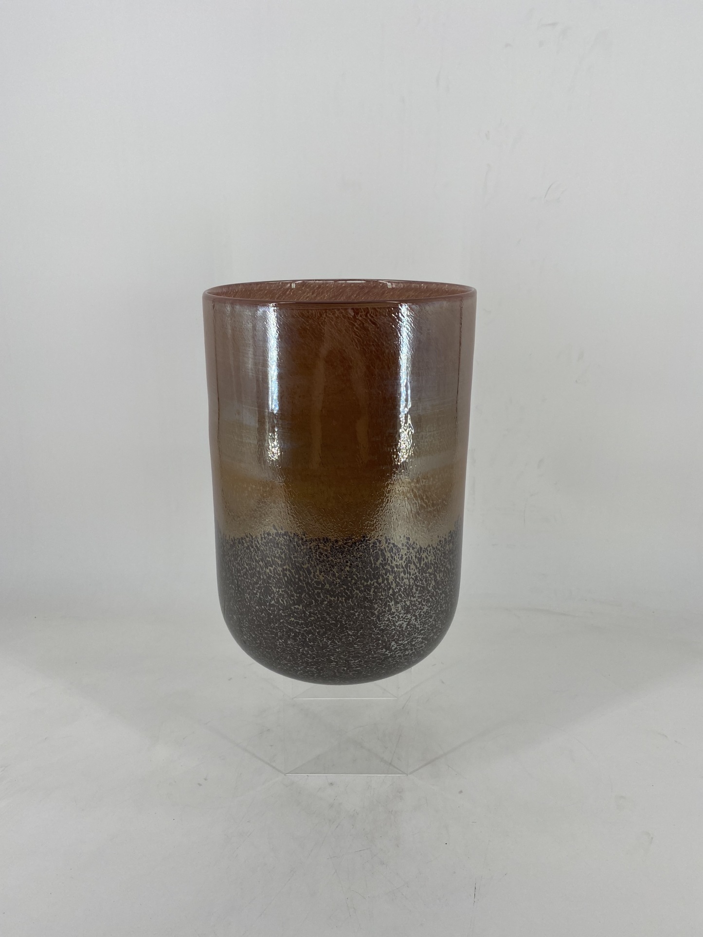 19021-1 D7.7"H11.8" - GLASS VASE