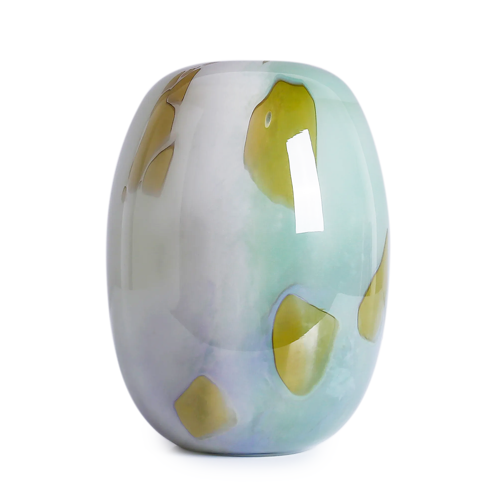 19056	 D7"H10" - GLASS VASE