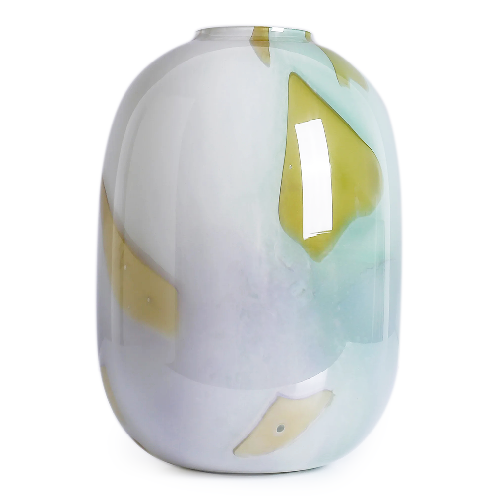 19057	 D8.3"H11.8" - GLASS VASE