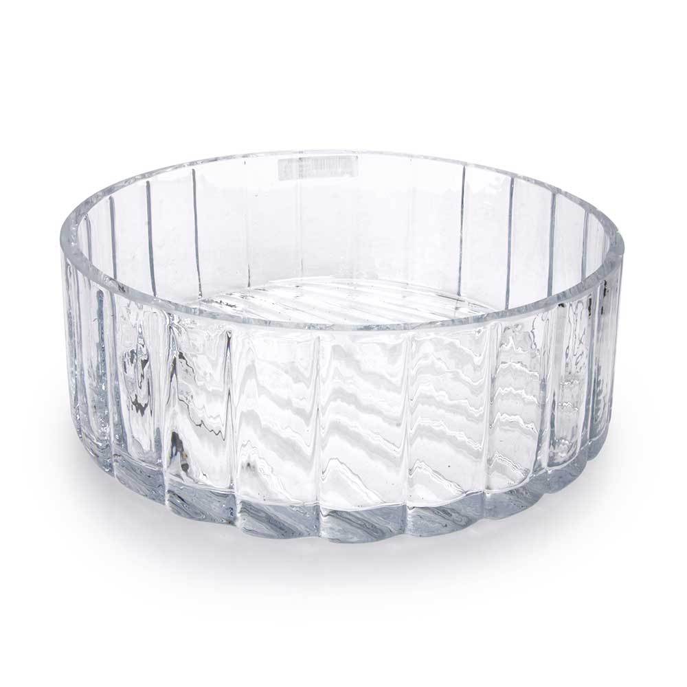 GA26093S3	 L5.9W4.3"H4.1" - GLASS VASE