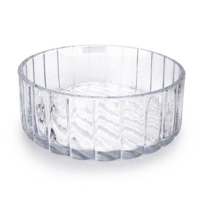 GA26093S3	 L5.9W4.3"H4.1" - GLASS VASE